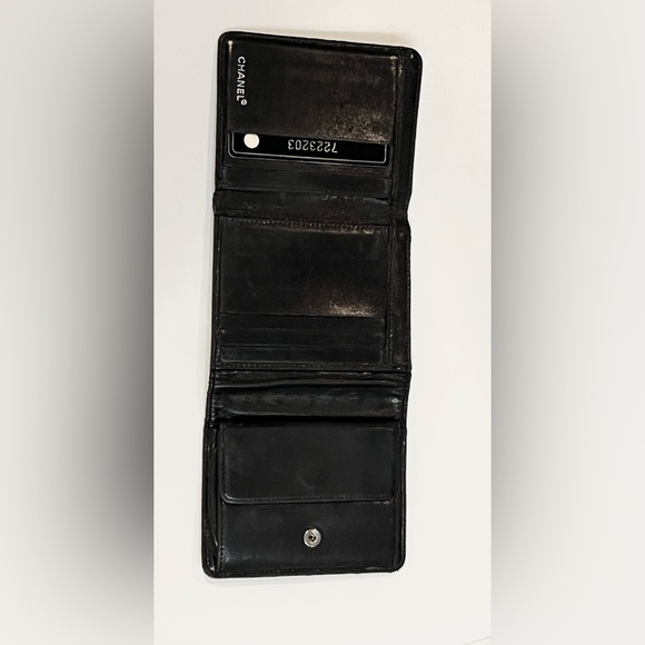 CHANEL—NYLON TRIFOLD WALLET—AUTHENTIC—GOOD CONDITION-CLASSIC & TIMELESS - Picture 8 of 16